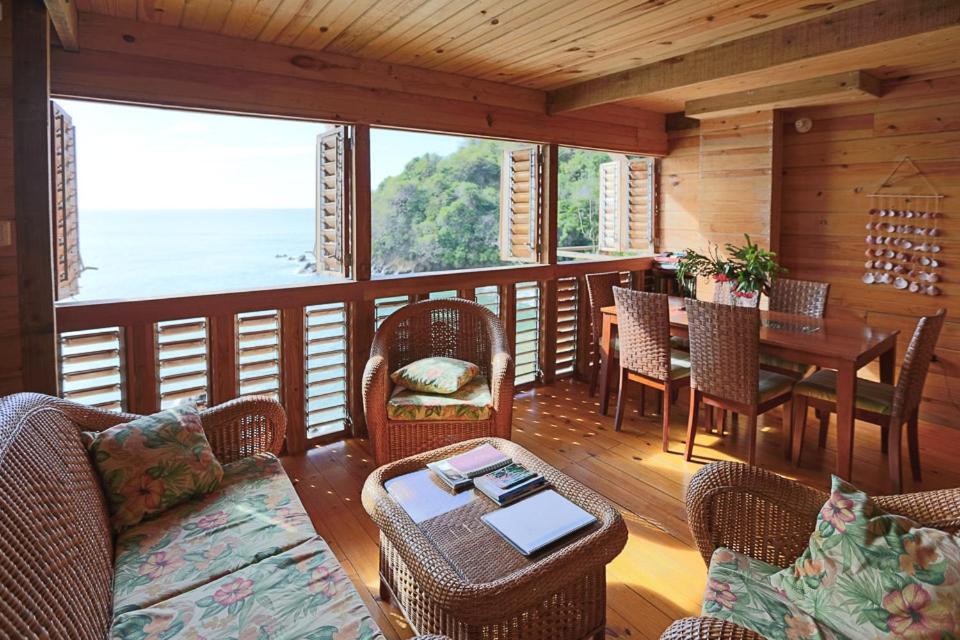 Ferienwohnung Seascape On Heavenly Bay Castara Exterior foto